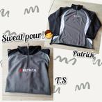 Sweat ML pour garçon -noir et gris-Patrick-T.S, Autres types, Patrick, Utilisé, Garçon