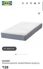 IKEA matras 90x200 + 2 matrasbeschermers + 3 lakens, Huis en Inrichting, Ophalen, Zo goed als nieuw, Matras