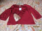Mayerline bordeaux blouse maat 40 ( nooit gedragen ), Maat 38/40 (M), Mayerline, Nieuw, Ophalen of Verzenden