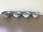 4 mooie Chinese schaaltjes van ongeveer 12 cm diameter, Ophalen of Verzenden