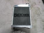 radiator aluminium - Fletcher - 2 core- CLASSIC MINI COOPER, Nieuw, Oldtimer onderdelen, Ophalen