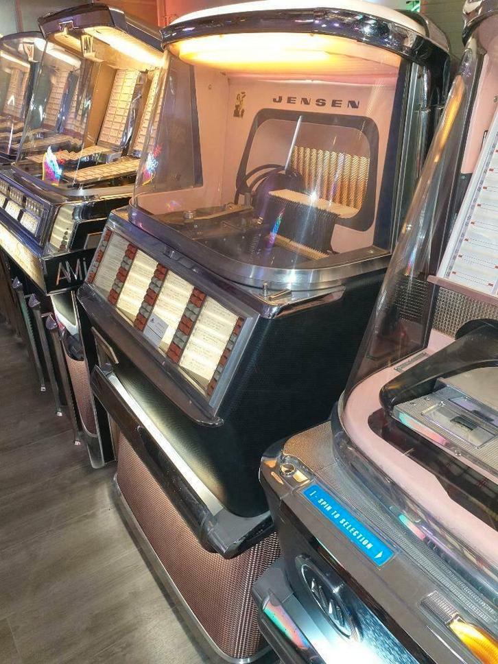 Ami jensen, Verzamelen, Automaten | Jukeboxen, Gebruikt, Ami, 1950 tot 1960, Met singles, Ophalen