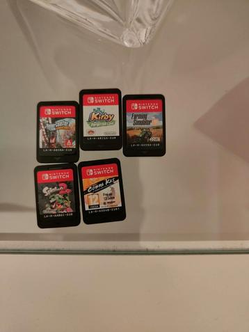 Nintendo Switch-games in losse vorm beschikbaar voor biedingen