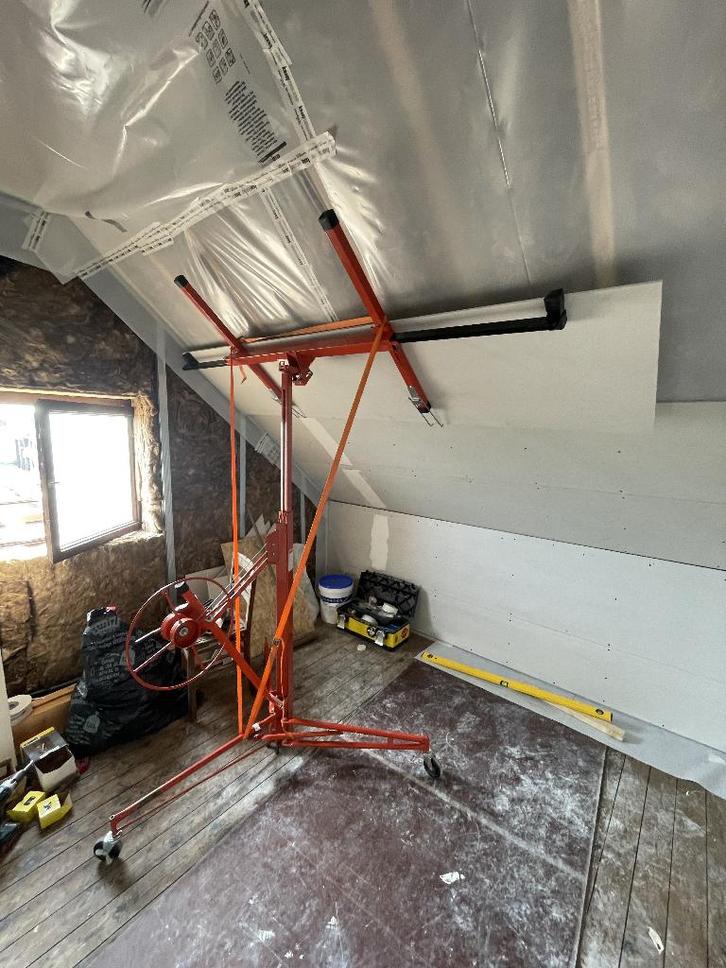 Gyproc gips platen lift, Zakelijke goederen, Machines en Bouw | Liften, Steigers en Ladders, Ophalen of Verzenden