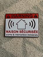 Panneau d’avertissement maison sécurisée alarme, Enlèvement ou Envoi
