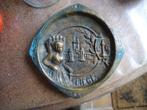 Oude bronzen LUIK en Botteresse, Ophalen of Verzenden, Brons