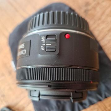 Canon 50mm prime lens  f/1.8 - STM version (EF-fitting)  beschikbaar voor biedingen