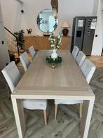 Eettafel + 6 stoelen, Enlèvement, Utilisé