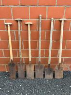 Spaden, Ophalen, Gebruikt