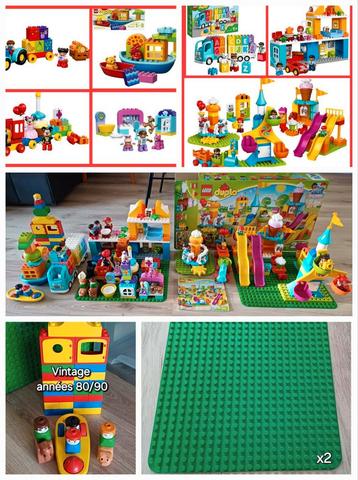 Lot Lego Duplo 2-5ans, Complets !! (possibilité à la pièce) disponible aux enchères