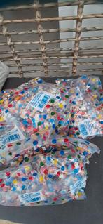 8 zakjes met veelkleurige confetti van 100 g., Nieuw, Ophalen of Verzenden