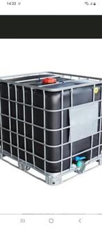 Cubi 1000litres noir  anti UV, Jardin & Terrasse, Avec robinet, Synthétique, Enlèvement, 150 litres ou plus