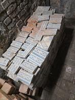Stenen, oude tegelvloer, afdekstenen, Ophalen