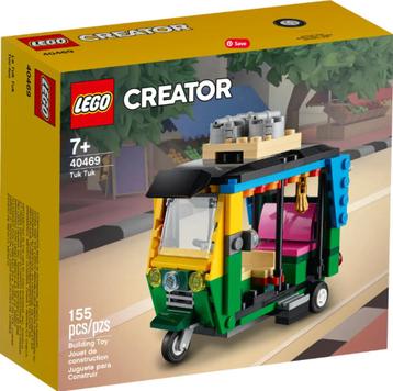 Lego Creator: Tuk Tuk (40469), Enlèvement ou Envoi, Utilisé, Ensemble complet, Lego
