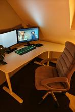 Hoekbureau Bekant rechts, Huis en Inrichting, Bureaus, Ophalen, Zo goed als nieuw, Bureau