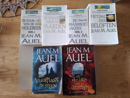 Volledige boekenreeks 'De aardkinderen' van Jean M. Auel NL, Boeken, Romans, Gelezen, Ophalen