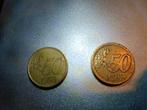 Monnaie Italie 2002 fautee (erreur de flan)et dexacee, Setje, Overig, Ophalen of Verzenden
