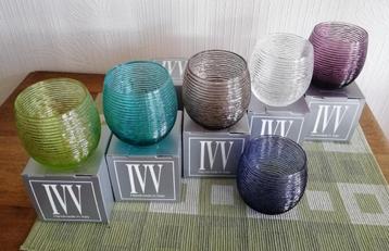 Set van 6 drinkglazen multicolor Handmade in Italy. NIEUW ! beschikbaar voor biedingen
