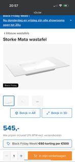 Wastafel wit mat, Doe-het-zelf en Bouw, Ophalen, Nieuw, Wastafel