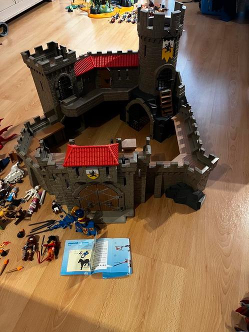 Kasteel playmobil, Kinderen en Baby's, Speelgoed | Playmobil, Zo goed als nieuw, Complete set, Ophalen of Verzenden