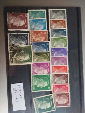 Postzegels van Adolf H...... beschikbaar voor biedingen