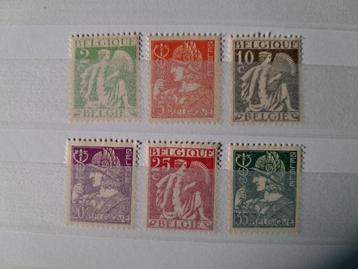 België OBP 335-340 postfris jaar 1932 beschikbaar voor biedingen