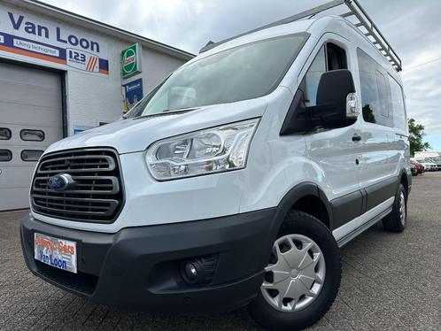 Transit L2H2 DubbelCabine 170pk 2800kgSleep 1Eigenaar Euro6, Auto's, Bestelwagens en Lichte vracht, Bedrijf, Te koop, ABS, Achteruitrijcamera