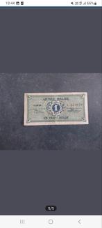 1 frank belgisch leger, Postzegels en Munten, Bankbiljetten | België, Ophalen of Verzenden