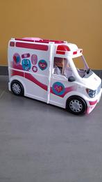 Barbie ambulance, droomcamper, malibuhuis en meerdere, Ophalen, Zo goed als nieuw, Barbie