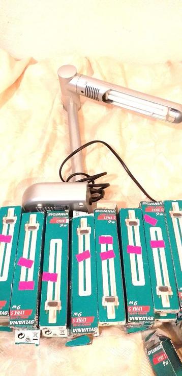 Tafellampen, bureau + 35 lampen, nieuw beschikbaar voor biedingen