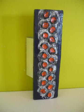 knappe vintage seventies deurklink keramiek beschikbaar voor biedingen