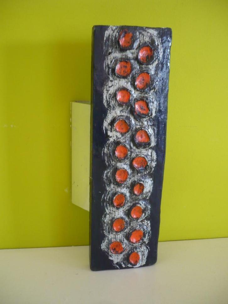 knappe vintage seventies deurklink keramiek, Antiek en Kunst, Antiek | Keramiek en Aardewerk, Ophalen of Verzenden