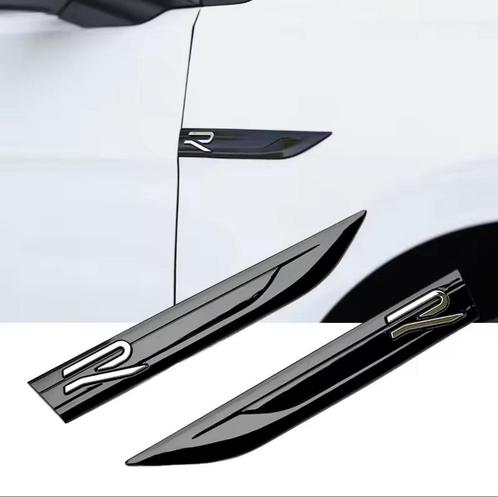 Volkswagen Golf 8 R Zijscherm Embleem – Originele look, Auto diversen, Autostickers, Ophalen of Verzenden