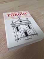 Boek 'Architectural Theory' (Taschen), Boeken, Taschen, Ophalen of Verzenden, Zo goed als nieuw, Architectuur algemeen