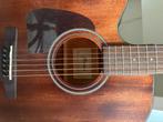 Linkshandige Elektro-akoestische Ibanez gitaar + koffer, Ophalen, Zo goed als nieuw, Western- of Steelstringgitaar, Met koffer