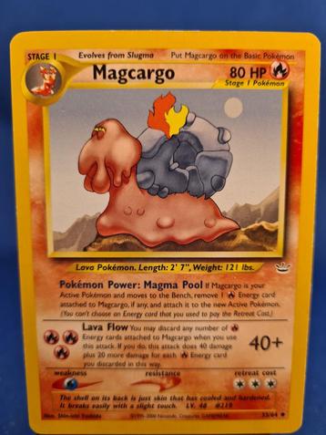 Magcargo 33/64 - Neo Revelation beschikbaar voor biedingen
