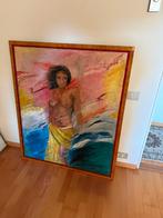 Schilderij portret, Antiek en Kunst, Ophalen