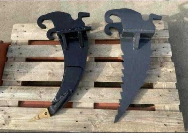 Riptand ripper wortelmes rippertand worteltrekker CW05 CW10, Auto-onderdelen, Vrachtwagen-onderdelen, Ophalen