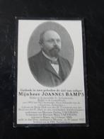 joannes bamps overl 1927, Verzamelen, Bidprentjes en Rouwkaarten, Ophalen of Verzenden, Bidprentje