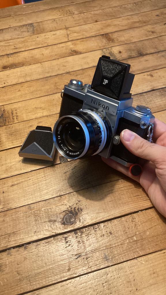 Nikon F, Audio, Tv en Foto, Fotocamera's Analoog, Compact, Nikon, Ophalen