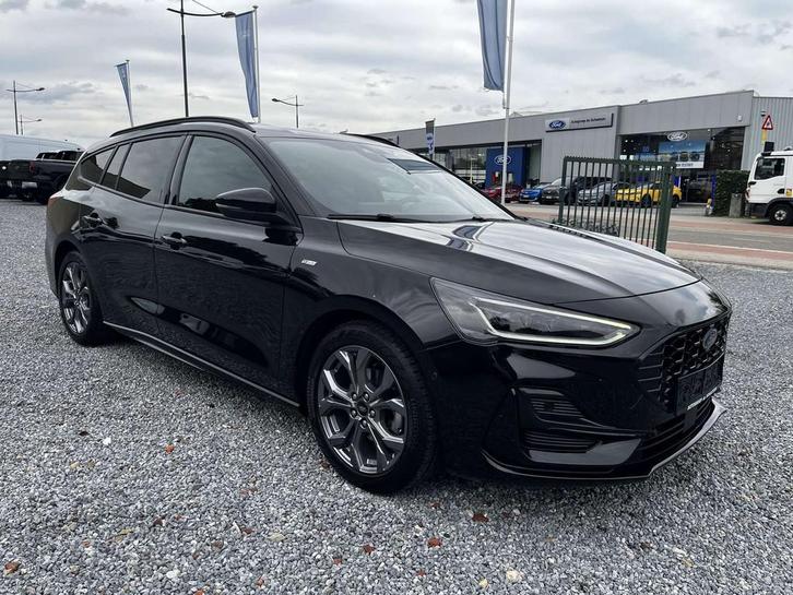 Ford Focus EcoBoost mHEV ST-Line Design (bj 2023, automaat), Auto's, Ford, Te koop, Focus, ABS, Adaptieve lichten, Airbags, Airconditioning