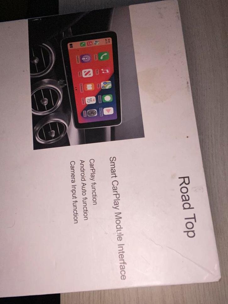 Carplay voor bmw f10 cic systeem plug en play, Auto diversen, Autonavigatie, Zo goed als nieuw, Verzenden