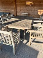 Teak tuinset, Tuin en Terras, Tuinsets en Loungesets, Ophalen, Gebruikt, Tuinset