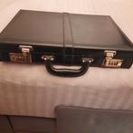 ÉTUI/MALLETTE ATTACHÉE*CUIR VÉRITABLE*INUTILISÉ*NEUF*, Neuf, Moins de 35 cm, Enlèvement, Clé