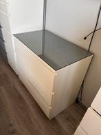 Commode Ikea Malm à 3 tiroirs 80x78cm, Enlèvement ou Envoi, Utilisé, 50 à 100 cm, Avec tiroir(s)