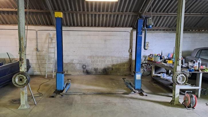 2500 kg ETG-brug met 2 kolommen, Auto diversen, Autogereedschap, Gebruikt, Ophalen