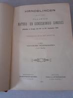 Actions du Congrès flamand sur la nature et la médecine., Antiquités & Art, Antiquités | Livres & Manuscrits, Enlèvement ou Envoi