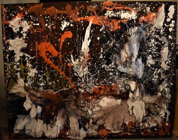BEAST AND DRAGON Painting Abstract  Painting, By Joky Kamo 2, Enlèvement