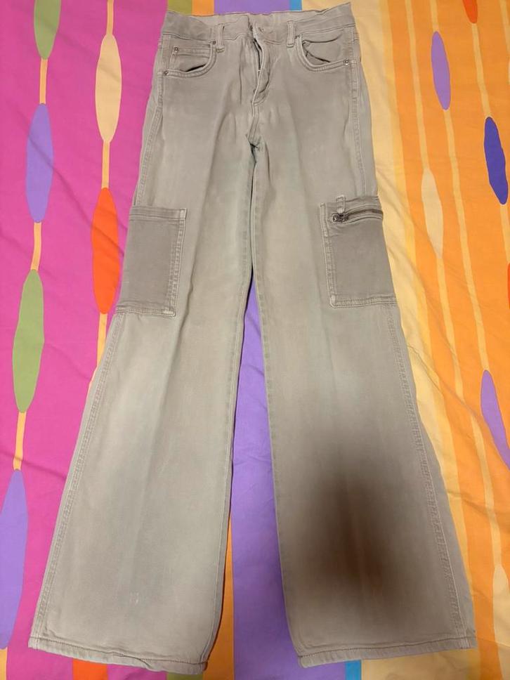 Broek: voor dames, Kleding | Dames, Broeken en Pantalons, Gedragen, Groen, Lang, Ophalen