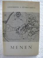 Menin Menen — Frans Debrabandere - 1981, Boeken, Ophalen of Verzenden, Gelezen